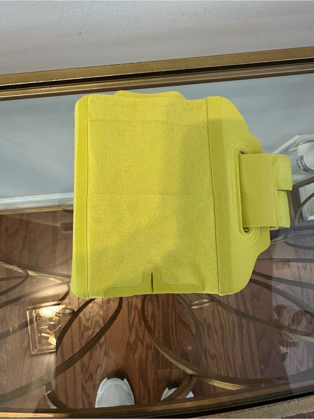 lululemon athletica Bright Yellow Canvas Crossbody